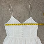 Alice + Olivia  Fae Eyelet Mini Dress White 12 Photo 6