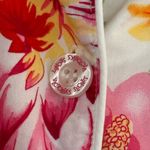 Victoria's Secret VICTORIA’S SECRET Floral Button Down Sleep Shirt Swim Cover Up Size M Photo 7