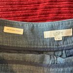 Loft Ann Taylor  Chambray Riviera Shorts. Size 4. Photo 6