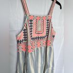 Entro | Baby Doll Patterned Sleeveless Dress Photo 3