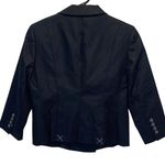 Ann Taylor Loft Ladies Black Lined Double Breasted Jacket Size 8P NWT Photo 2