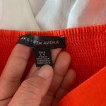 Saks 5th Avenue Saks Fifth Avenue Linen fit flare red dress size large vacation summer‎ beach Photo 5