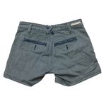 Anthropologie Pilcro and the Letterpress Railroad Striped Denim Shorts Size S Blue Photo 2