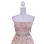 As You Wish Homecoming Bridesmaid Junior Strapless Mauve Party Evening Party Mini Dress Photo 1