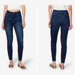 New Warp + Weft High Rise Skinny Jeans Indigo Stretch Denim Size 12 / Size 31 Blue Photo 4