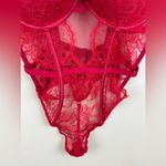 Victoria's Secret Victoria’s Secret Sexy Bombshell Lace Teddy Bodysuit Push‑Up Size L Photo 4