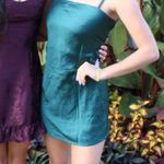 Beginning Boutique Green  Silk Dress Photo 1