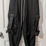 NWOTS BLACK TAILOR BT Streetwear Cargo Pants W28 Black Size 28 Photo 0