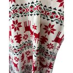 Hanna Andersson Red & White Holiday Christmas Reindeer Pajama Top Small Photo 3