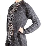 Jacqueline de Yong Long Sleeve Cardigan Gray Photo 12