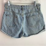 Love + Harmony  Light Wash Paper Bag Jean Shorts Photo 1