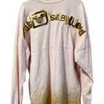 Disney Walt World Spirit Jersey Pink Gold Glitter Est 1971 Princess Womens XL Photo 0