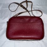 Vintage Gili Got It Love It Leather Cranberry Crossbody Purse Original Box Red Photo 6