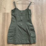Cotton On Green 100% Cotton Cargo pocket Dress Photo 1