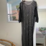 Dressed in Lala Mirrorball Mesh Rhinestone Dress Black Size 2X Photo 6