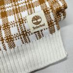 Timberland Brown Cream Plaid Winter Scarf Womens Accessories Photo 1