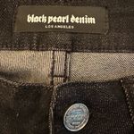 Black Pearl Denim Los Angeles Women’s Black Denim Bermuda Cotton Shorts Size 3 Photo 9