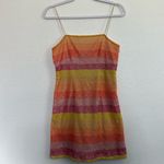 Show Me Your Mumu  Clarissa Mini Dress in Fiesta Sunset Stripe Small Photo 1