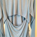 Under Armour UA Women’s Blue Modal Loose Fit Open Back Athletic Top Athleisure M Photo 5