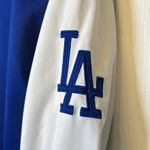 Stitches Los Angeles Dodgers Baseball World Series Blue White Jacket Size Medium Photo 10