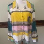 Charlie Jade  colorful button down Photo 0