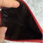 Coach  Red Canvas Wristlet Photo 4