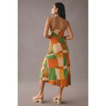 Faithfull the Brand NWT Tempio Midi Dress Costa Smeralda Print Size US 8 Photo 2