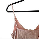 Lost + Wander Mademoiselle Pink Satin Wrap dress Ruffle Mini Dress coquette girl Photo 6