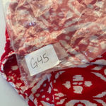 J.Crew Women's Dress in Vibrant Red with Ikat Graphic Pattern Size Small Photo 8