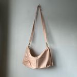 Hammitt Mr. G Champagne Pink Patent Leather Slouch Hobo Bag Photo 5