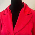Elegant Red Women's Blazer Christmas fav Size L Photo 1