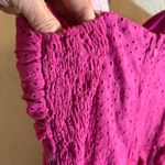 Unique Vintage  Dress Mini Hot Pink Sundress Photo 15