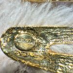 Vtg Brooch‎ Or Pendant Stylized Swirl Signed PARK LANE Gold Tone Pave Photo 2