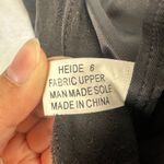 Zigisoho Black Suede Over The Knee Wedge Boots Womens 6 Streetwear Photo 8