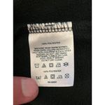 Lands' End  Vest Womens Medium Black Fleece Full Zip Sleeveless Jacket Outdoor Photo 5