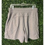 Lululemon  All Yours High Rise Short *7" Heathered Core Medium Grey Sz 12 Photo 1