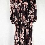 Isabel Marant  Floral Silk Crepe Midi Dress Size Small US 4 Photo 0
