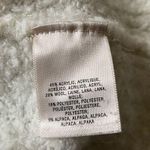 Anthropologie Moth Women's Wool Blend Mock Neck Fuzzy Knit Pullover Sweater Photo 3