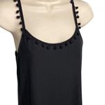 Glitz Womens  Black Party Dress Size Medium Strapless Tassel New c Photo 1
