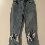 Abercrombie & Fitch Abrecombie 90 straight ultra high rise jeans Photo 0