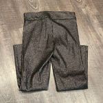 Rachel Zoe  houndstooth gold black skinny pull on pants Photo 4
