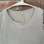 Babaton The Group Crop Top Ribbed Longline Sports Bra Women’s Small Gray Photo 1