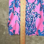 Lilly Pulitzer  Vero Tunic Caught In The Coral Pink Blue‎ Top Shirt size XS Photo 3