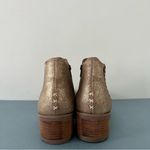 REEF  Voyage Gold Metallic Low LX Ankle Boots Photo 4