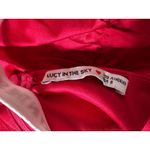 Lucy in the Sky  Red Ruched Mini Bodycon Dress Size Small NWT Photo 5