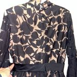 1950s winter dream floral black lace wedding dress union made handmade Size M Photo 6