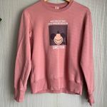 Uniqlo UT Disney Sweatshirt Pullover Mickey Mouse Peach Sweater Women’s Size XS Photo 0