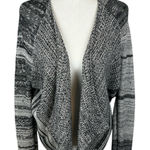Old Navy  Black & White Knit Cardigan Size M Photo 0