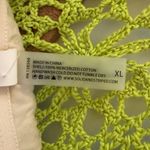 Solid & Striped  The‎ Marina Crochet One Piece In Kiwi Green Photo 6