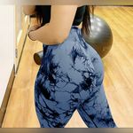 Women tie dye high waist Leggings
Sports legging, yoga pants
Seamless Blue Size L Photo 3